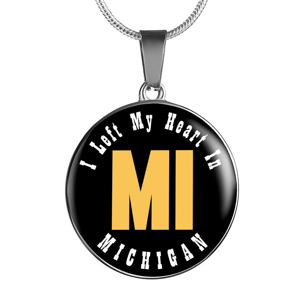 Heart In Michigan - Luxury Necklace