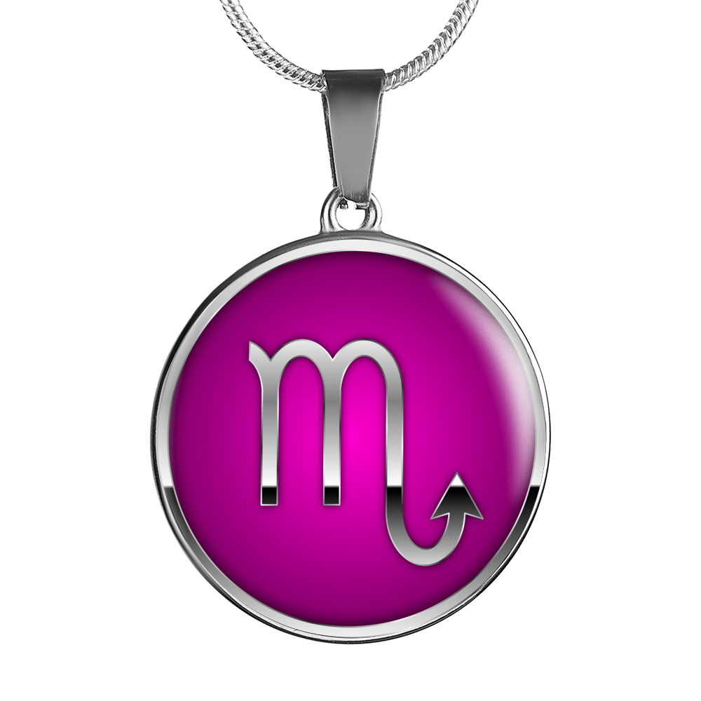 Zodiac Sign Scorpio v2 - Luxury Necklace