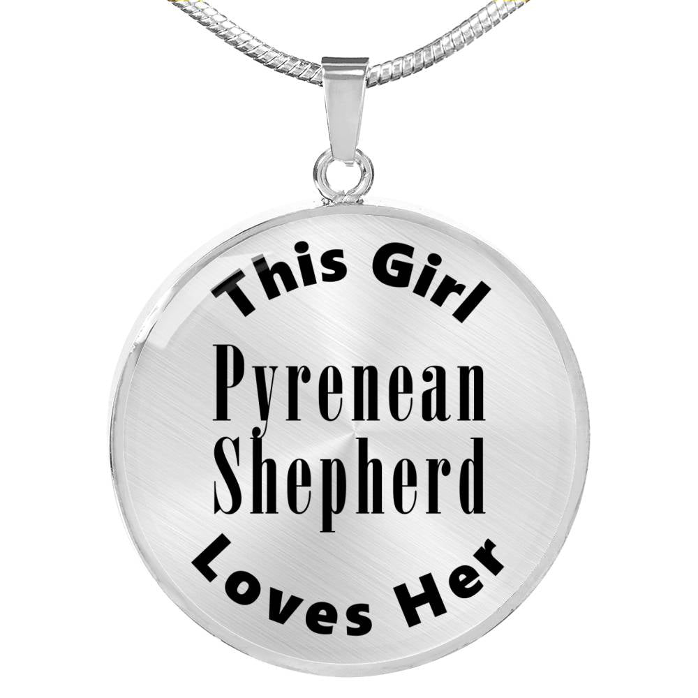 Pyrenean Shepherd - Luxury Necklace
