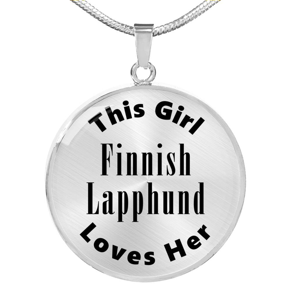 Finnish Lapphund - Luxury Necklace