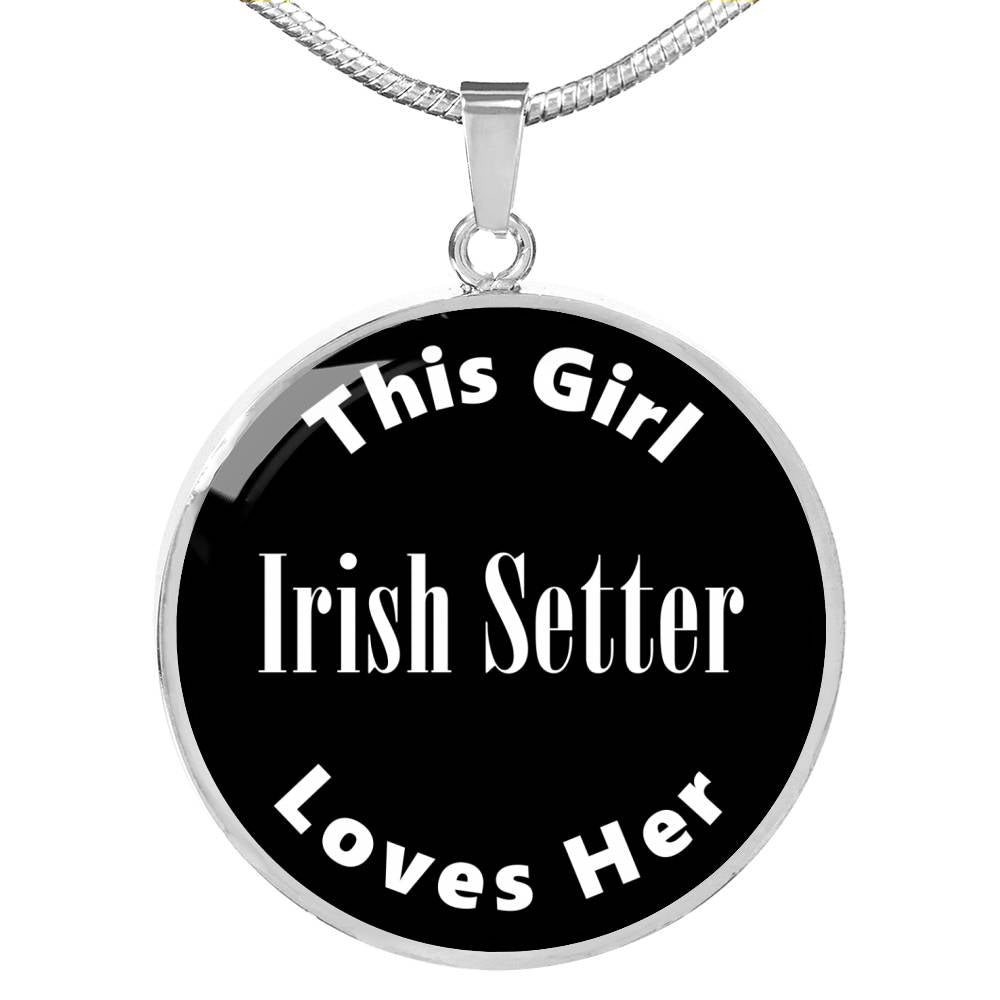 Irish Setter v2 - Luxury Necklace