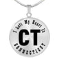 Heart In Connecticut v01 - Luxury Necklace
