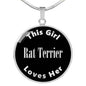 Rat Terrier v2s - Luxury Necklace