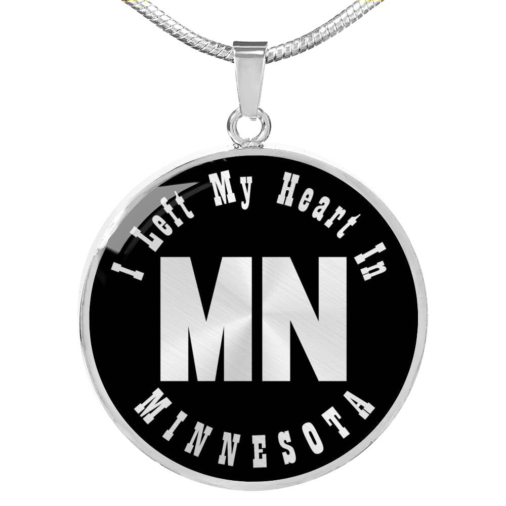Heart In Minnesota v02 - Luxury Necklace