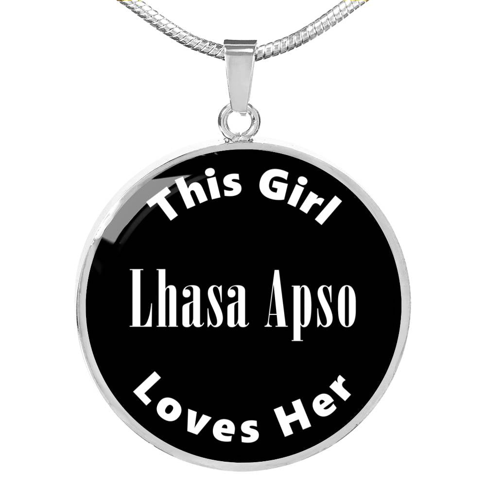 Lhasa Apso v2 - Luxury Necklace