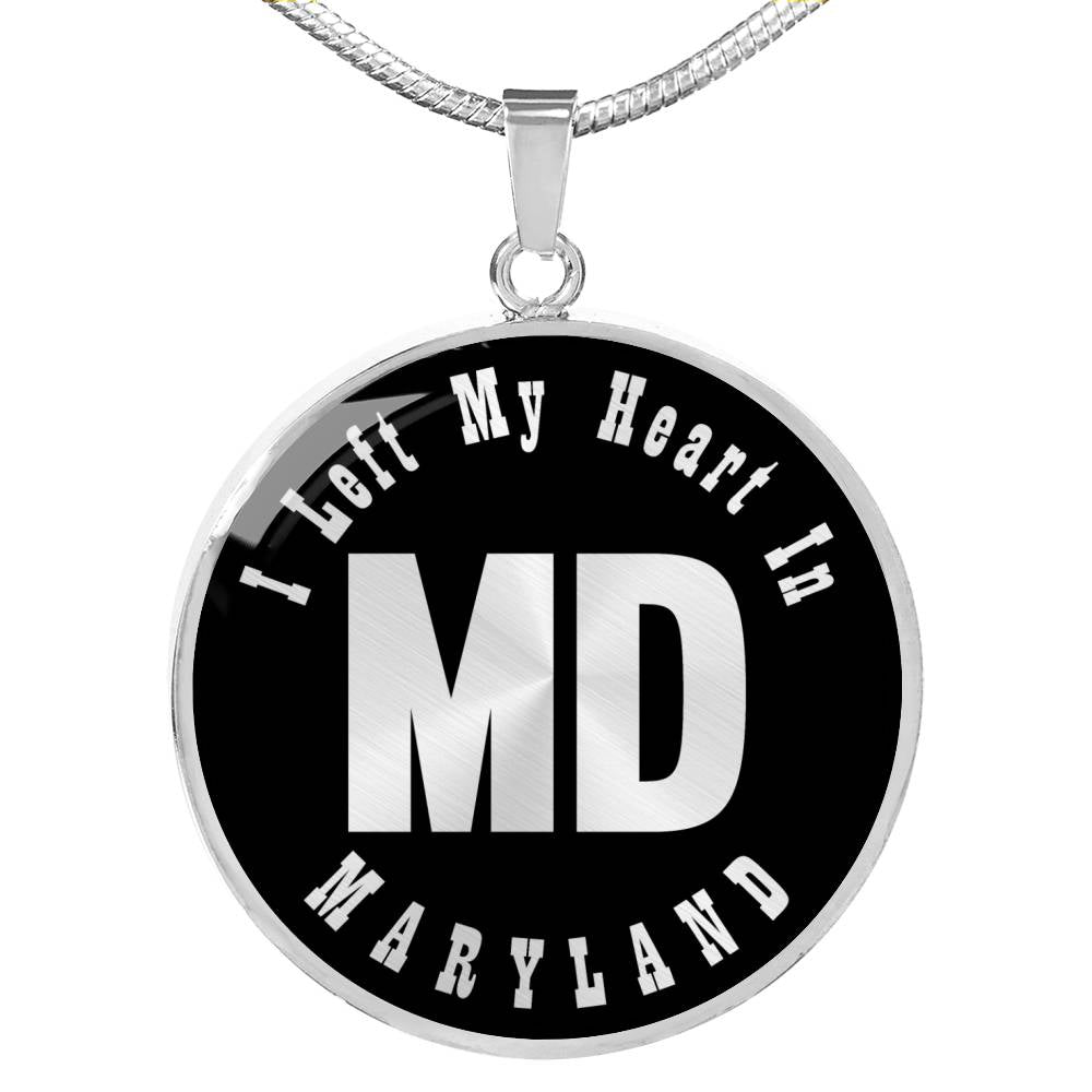 Heart In Maryland v02 - Luxury Necklace