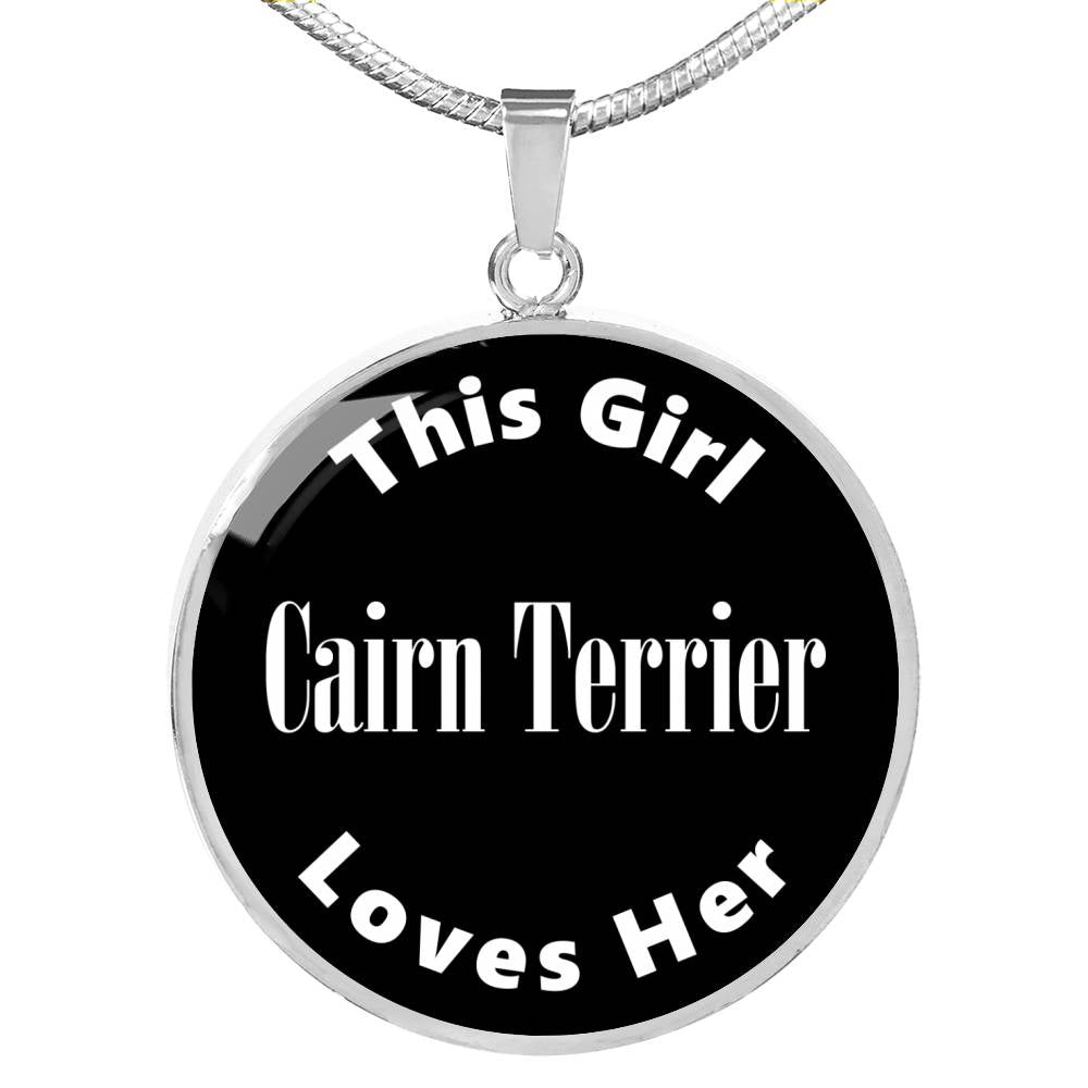 Cairn Terrier v2 - Luxury Necklace