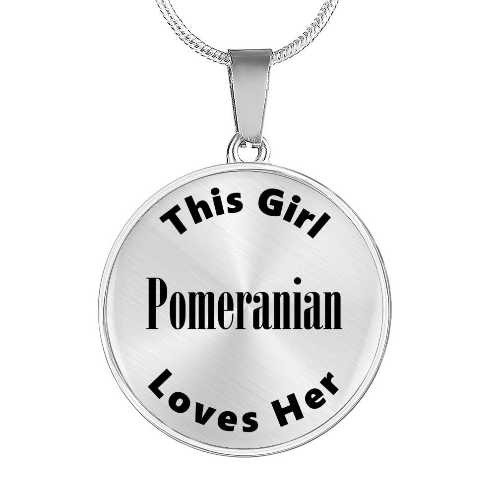 Pomeranian - Luxury Necklace