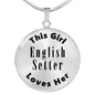 English Setter - Luxury Necklace