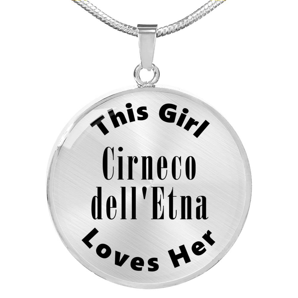 Cirneco dell'Etna - Luxury Necklace