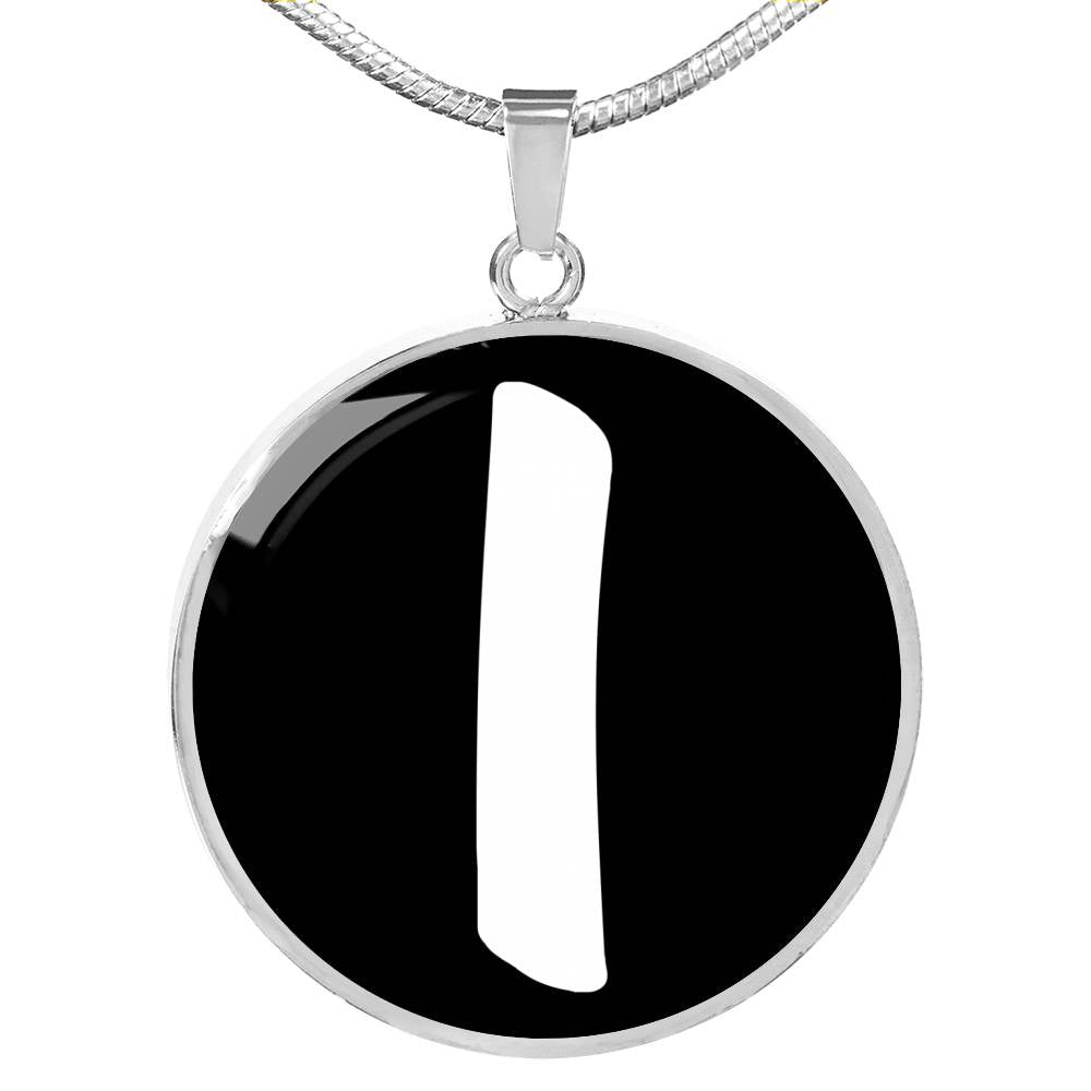 Initial I v3b - Luxury Necklace
