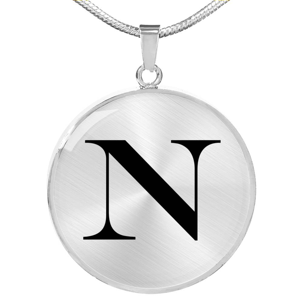Initial N v1a - Luxury Necklace