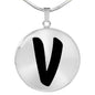 Initial V v1b - Luxury Necklace