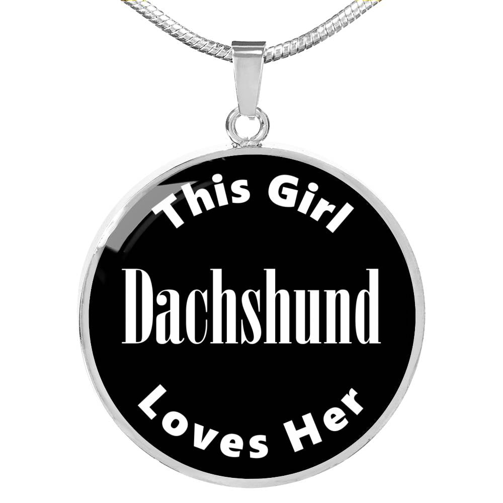 Dachshund v2 - Luxury Necklace