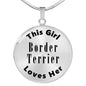 Border Terrier - Luxury Necklace