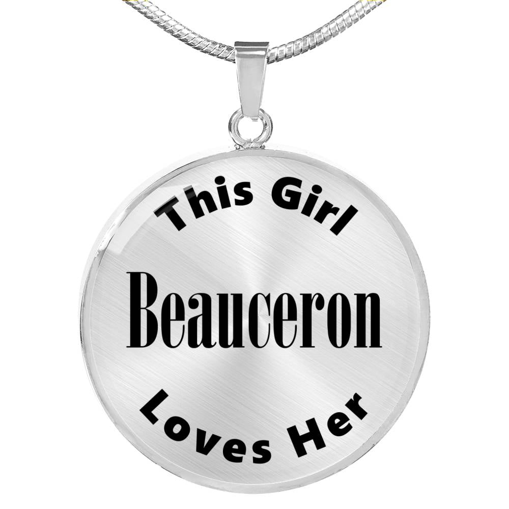 Beauceron - Luxury Necklace