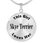 Skye Terrier - Luxury Necklace