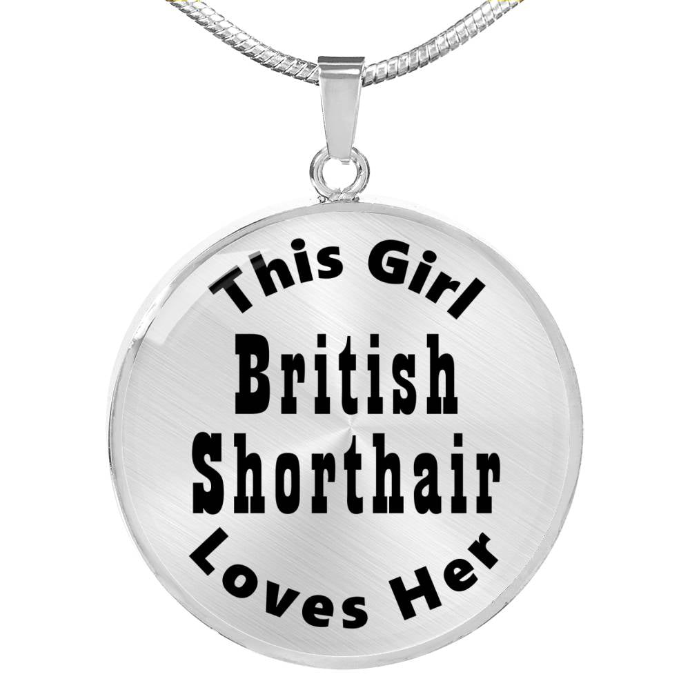 British Shorthair - Luxury Necklace