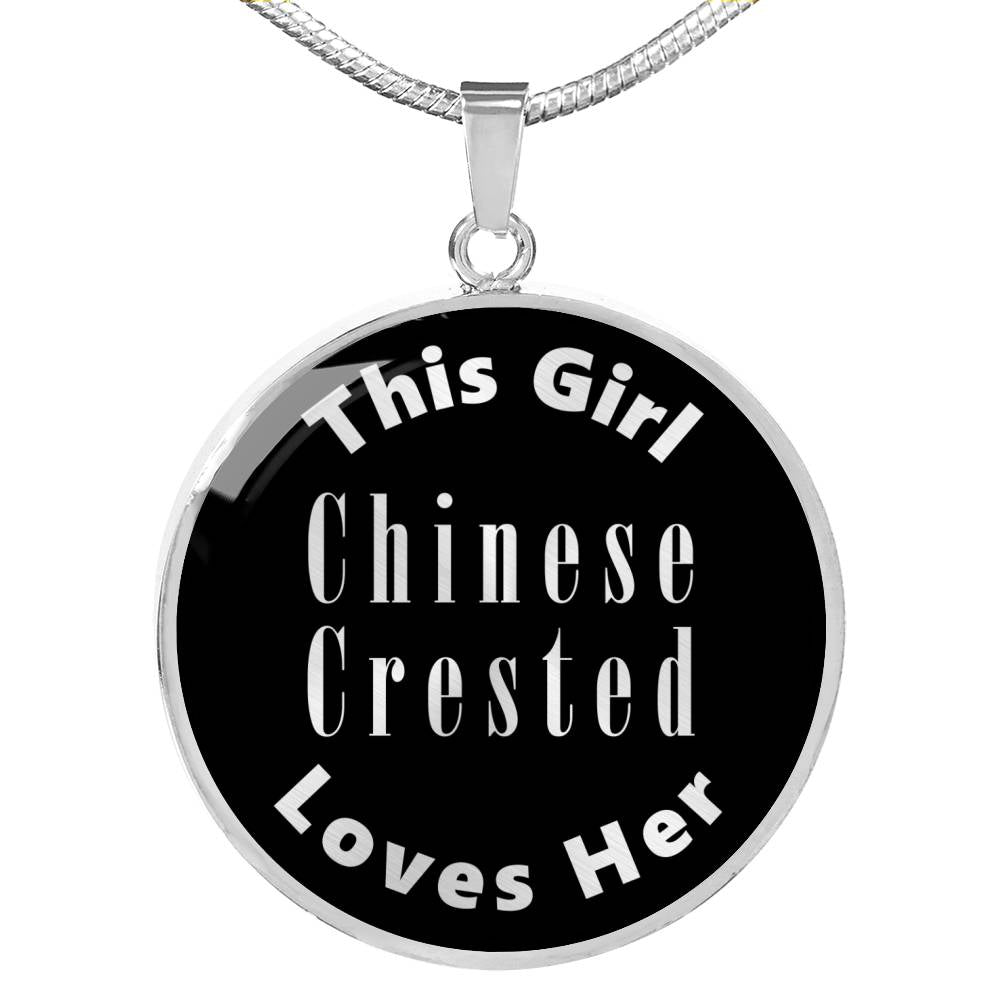 Chinese Crested v2s - Luxury Necklace