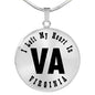 Heart In Virginia v01 - Luxury Necklace