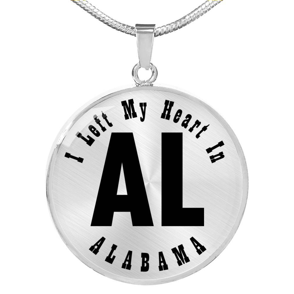 Heart In Alabama v01 - Luxury Necklace