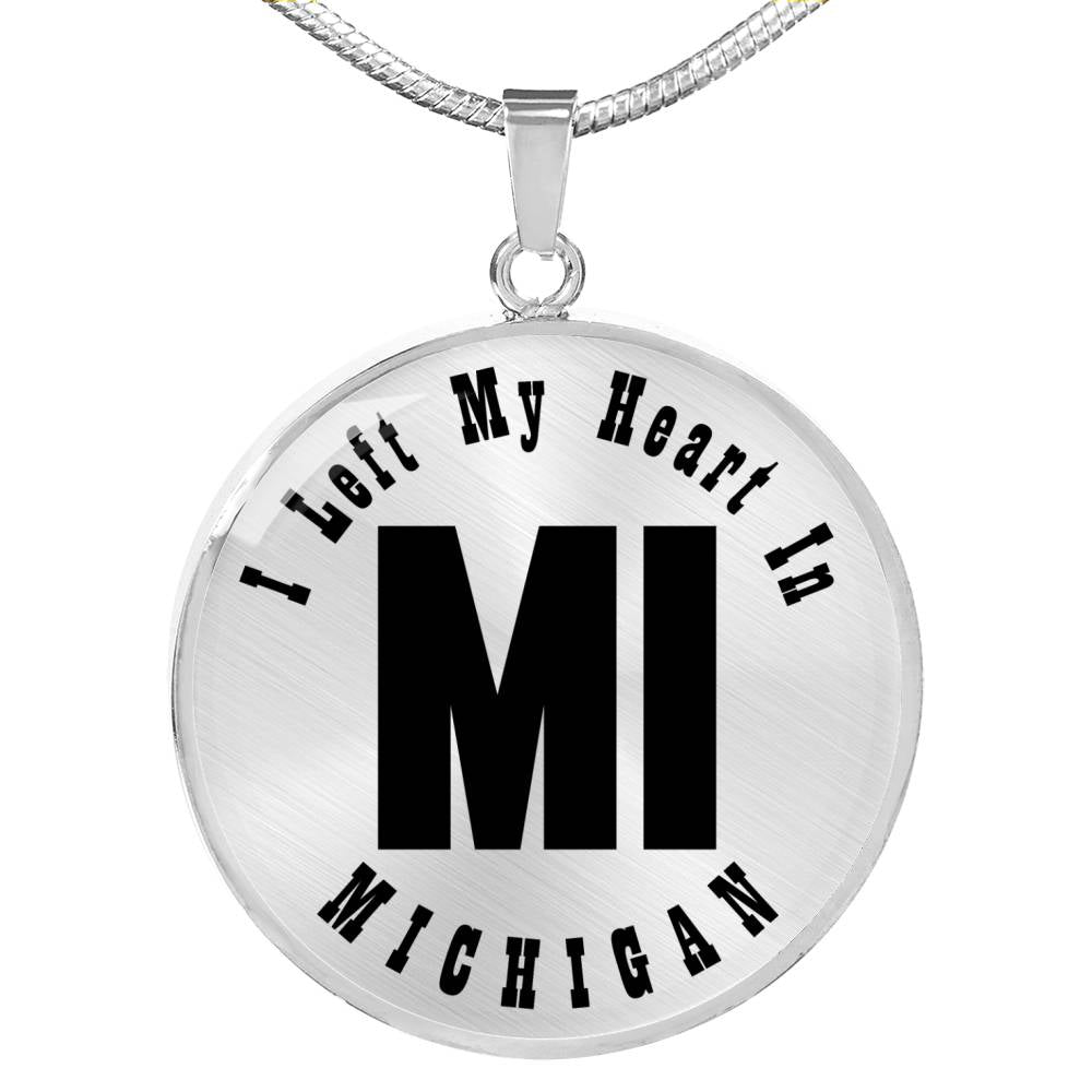 Heart In Michigan v01 - Luxury Necklace