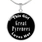 Great Pyrenees v2s - Luxury Necklace