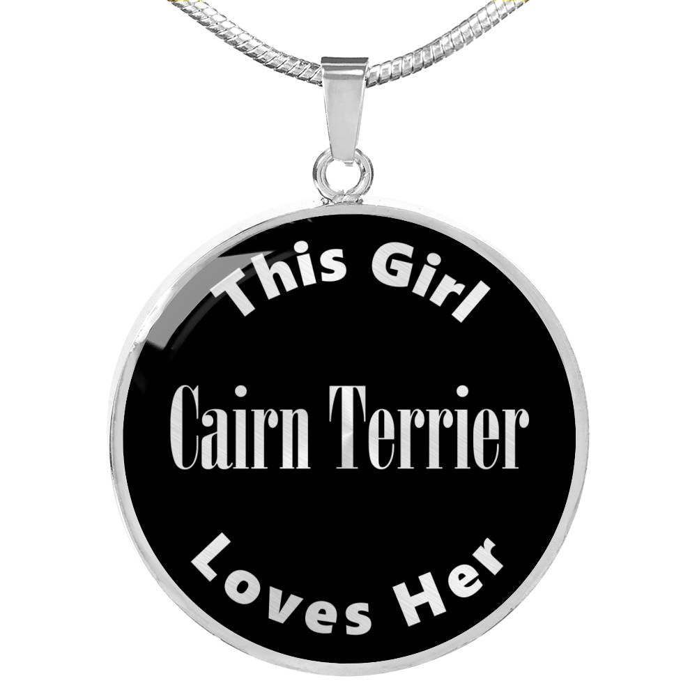 Cairn Terrier v2s - Luxury Necklace