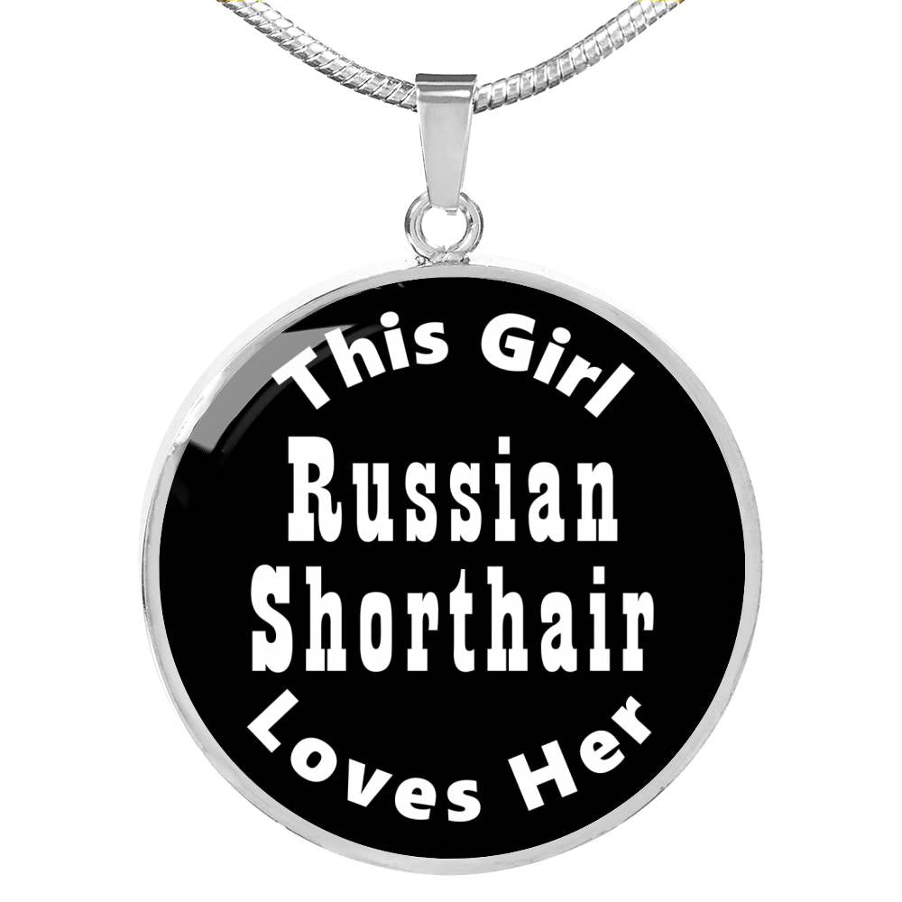 Russian Shorthair v2 - Luxury Necklace