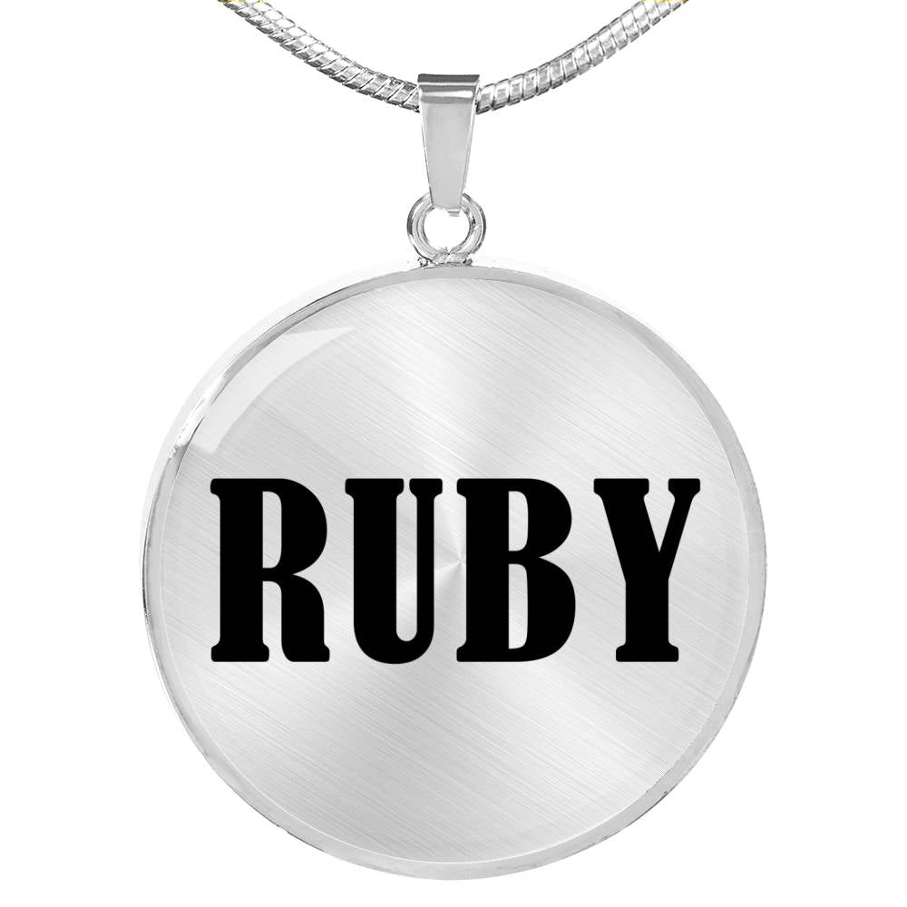 Ruby v01 - Luxury Necklace