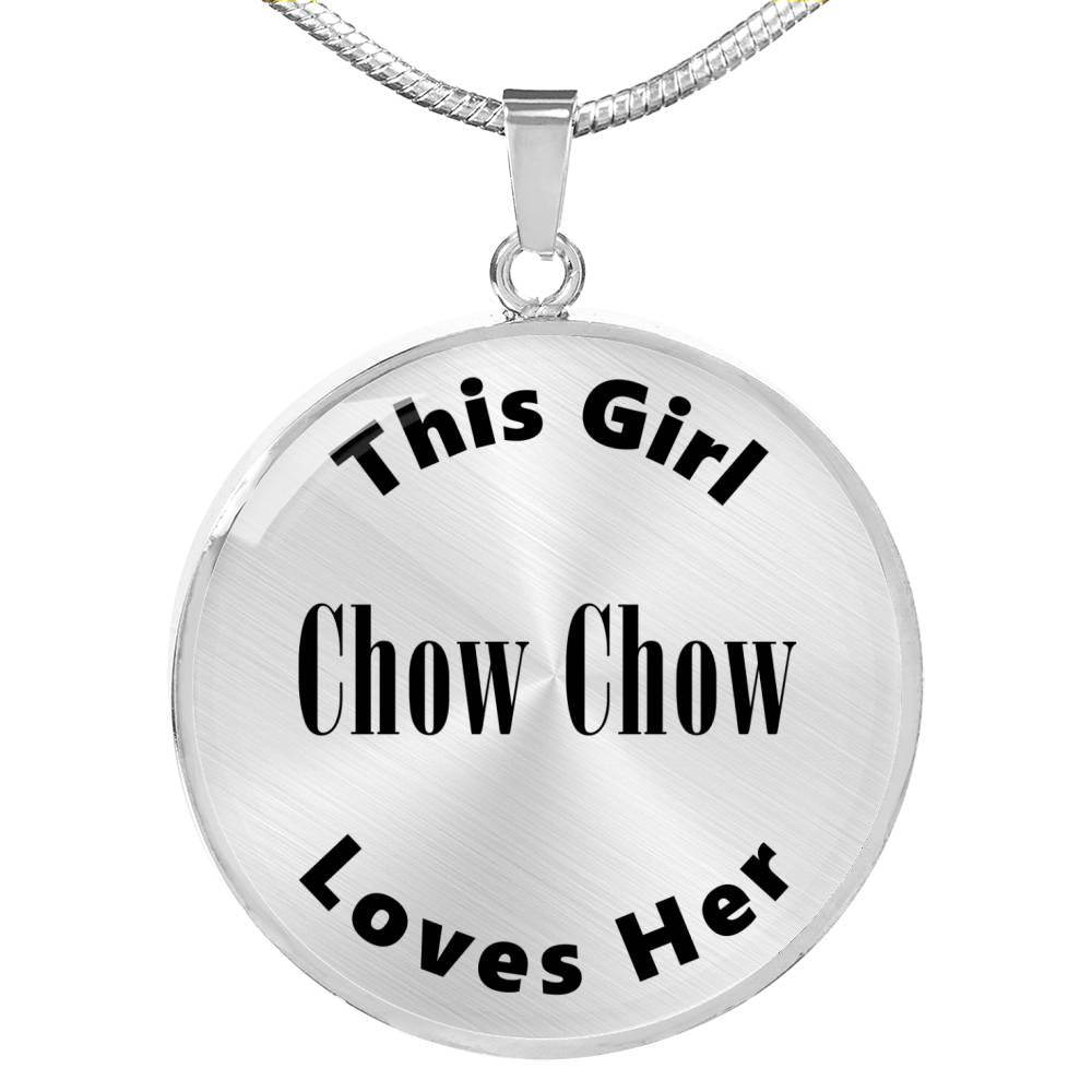 Chow Chow - Luxury Necklace