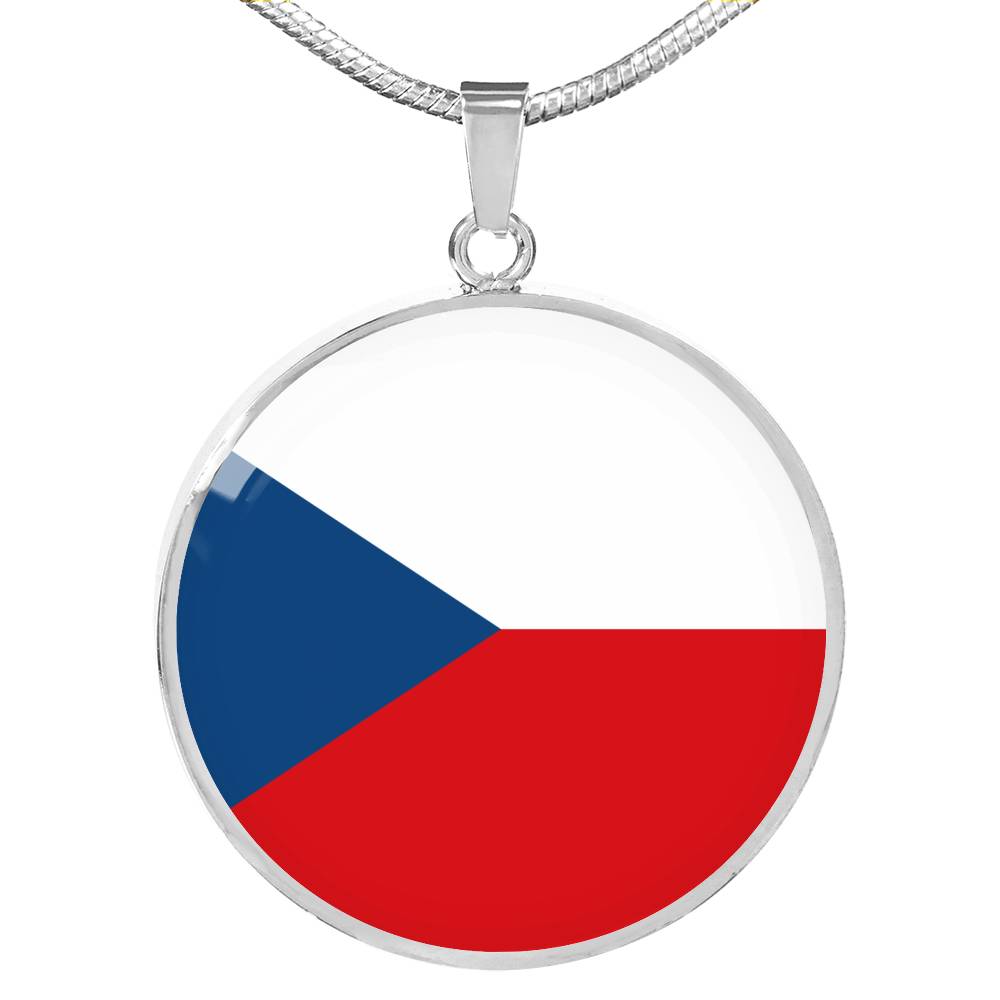 Czech Flag - Luxury Necklace