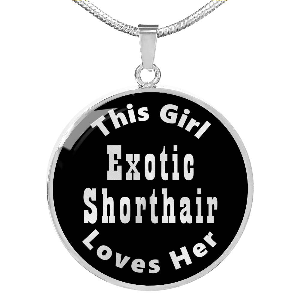 Exotic Shorthair v3 - Luxury Necklace