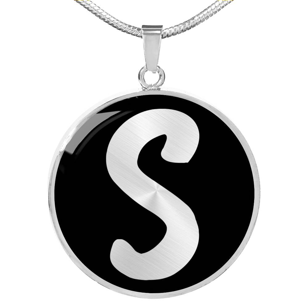 Initial S v2b - Luxury Necklace