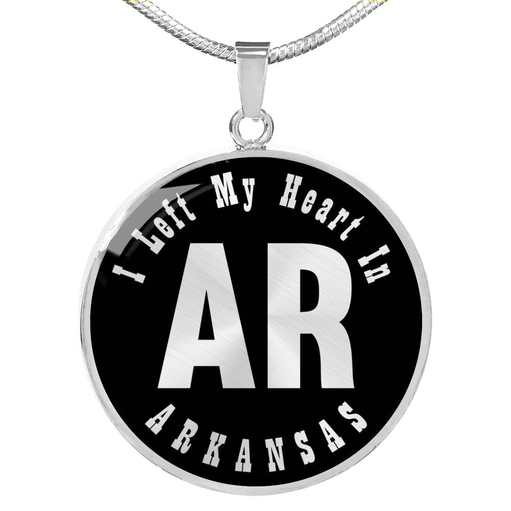 Heart In Arkansas v02 - Luxury Necklace