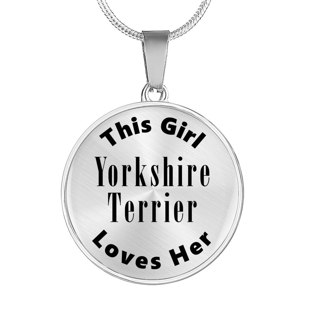 Yorkshire Terrier - Luxury Necklace