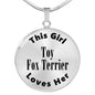 Toy Fox Terrier - Luxury Necklace
