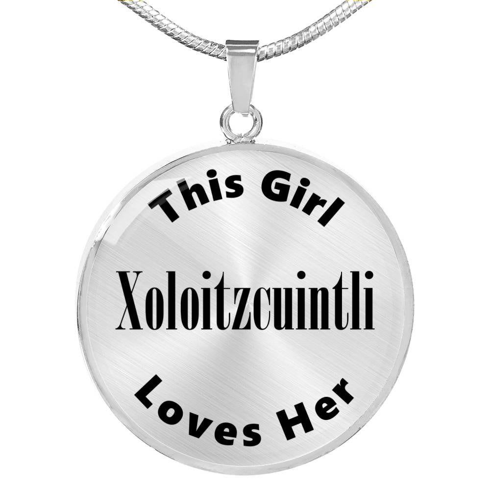 Xoloitzcuintli - Luxury Necklace