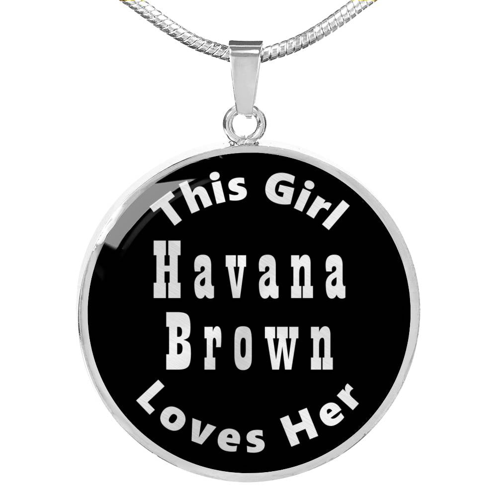 Havana Brown v3 - Luxury Necklace