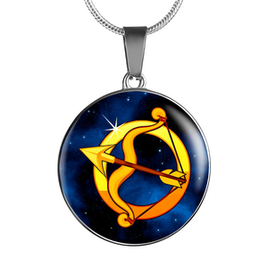 Zodiac Sign Sagittarius - Luxury Necklace