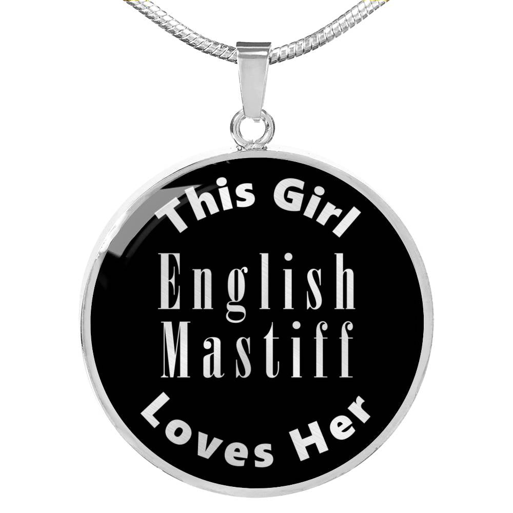English Mastiff v2s - Luxury Necklace