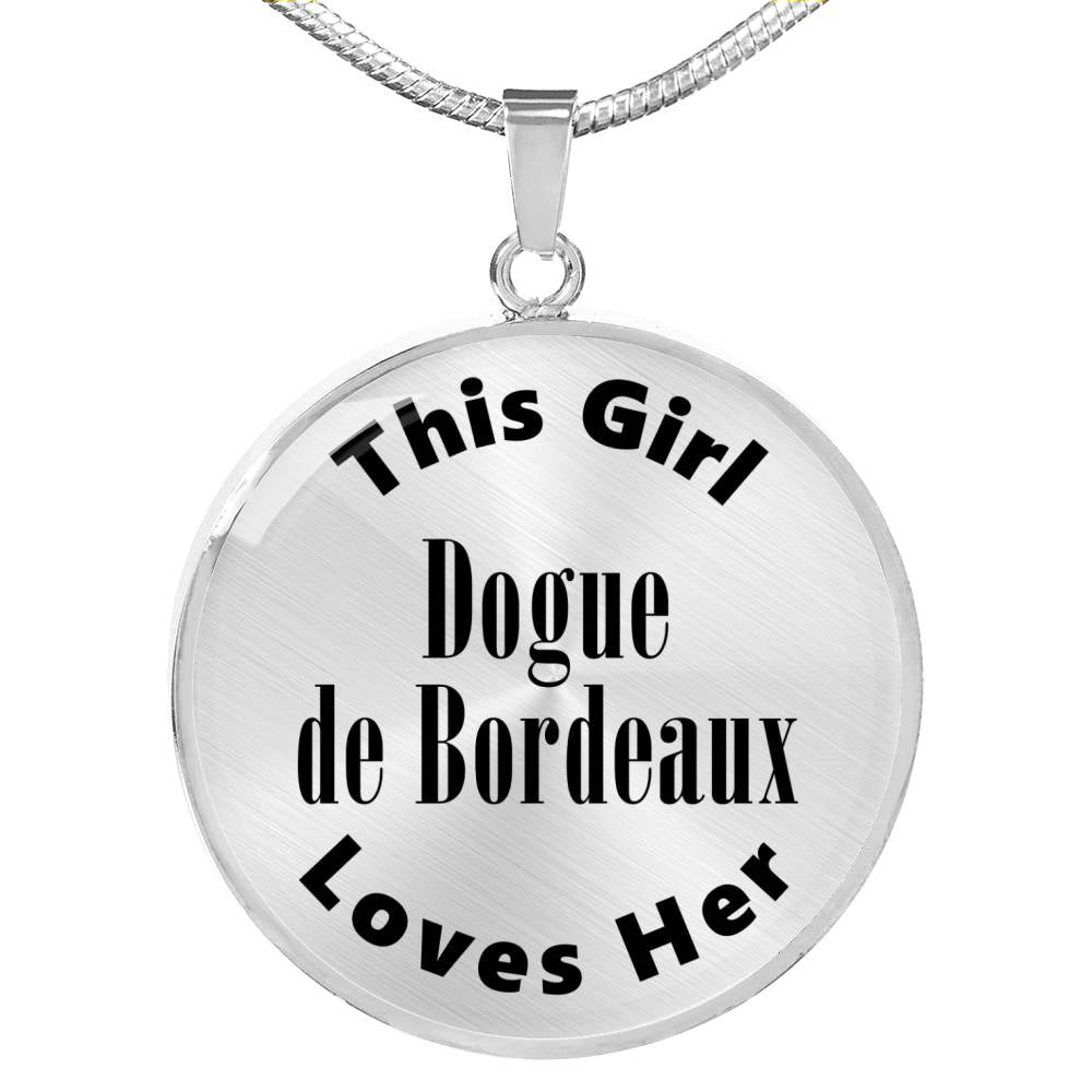 Dogue de Bordeaux - Luxury Necklace