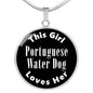 Portuguese Water Dog v2 - Luxury Necklace