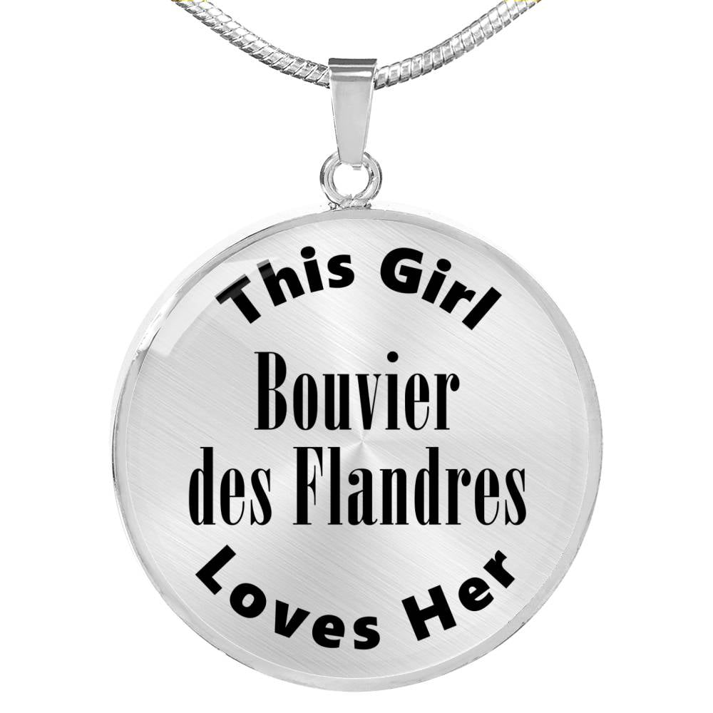 Bouvier des Flandres - Luxury Necklace