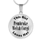 Pembroke Welsh Corgi - Luxury Necklace