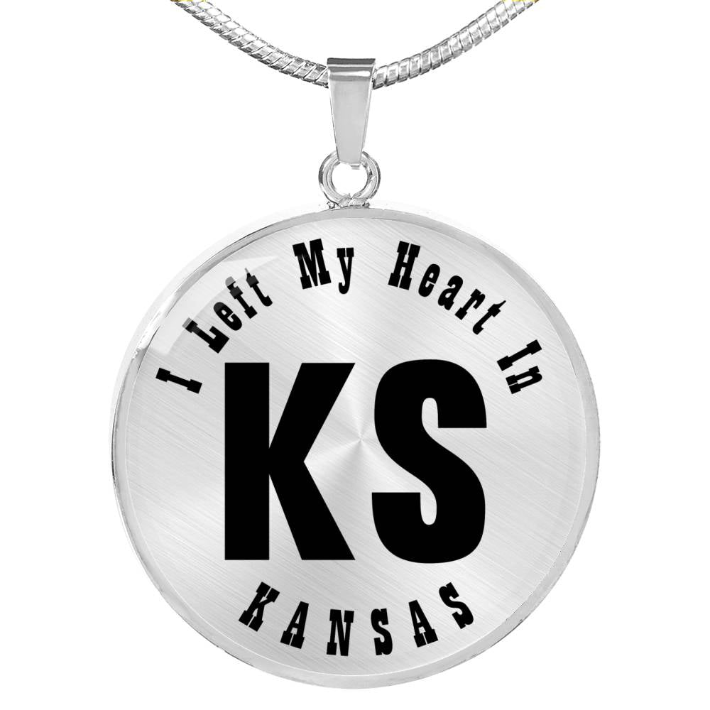 Heart In Kansas v01 - Luxury Necklace