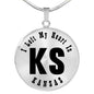 Heart In Kansas v01 - Luxury Necklace
