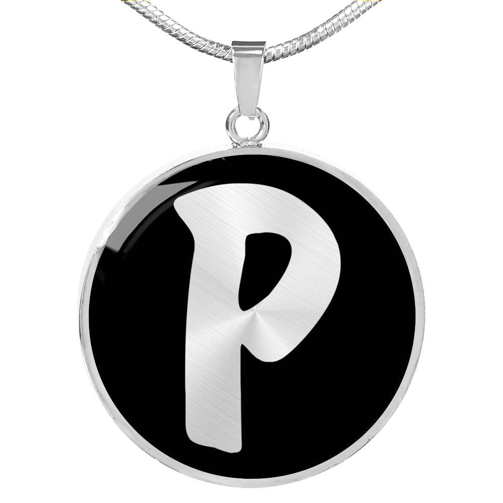 Initial P v2b - Luxury Necklace