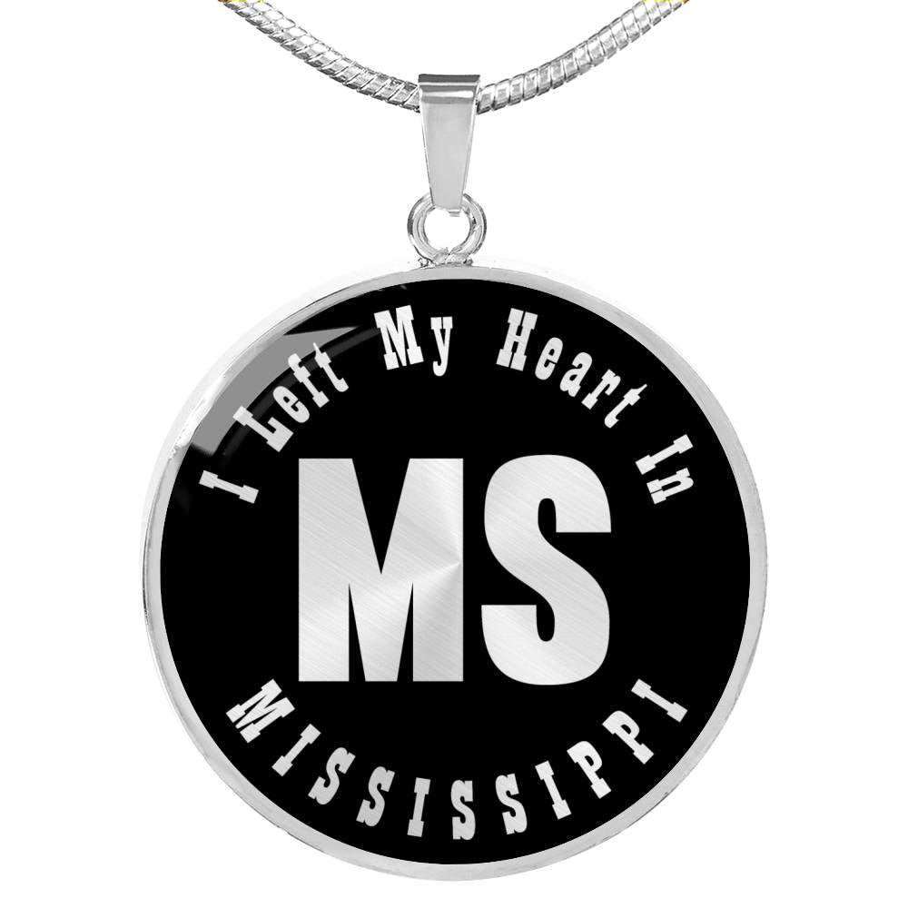 Heart In Mississippi v02 - Luxury Necklace