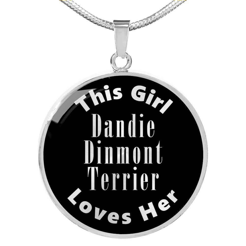 Dandie Dinmont Terrier v2s - Luxury Necklace